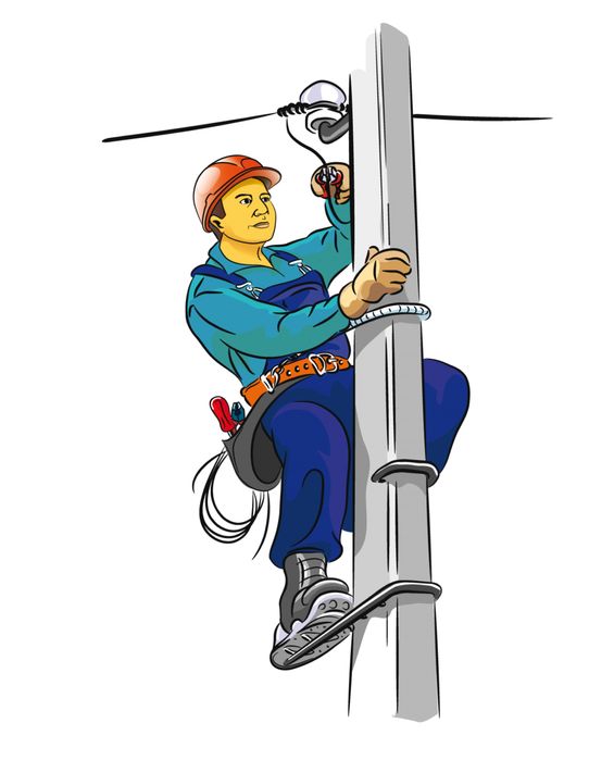 Электрик Актобе ( подьем на столбы, наружные работы)