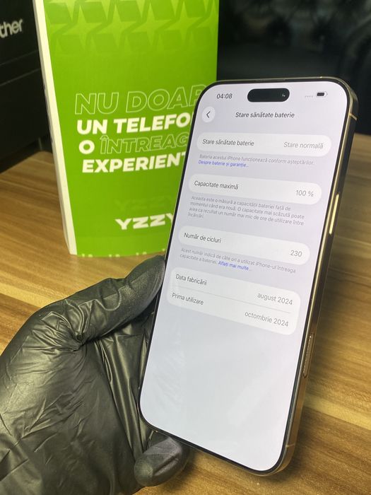 iPhone 16 Pro Max • 256 GB • Desert Titanium