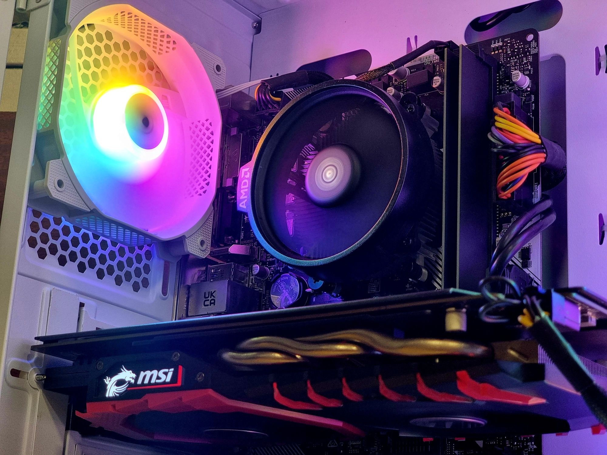 Геймърски Компютър/Ryzen 5 2600x/16GB RAM/SSD-512GB/GTX 1060 6GB