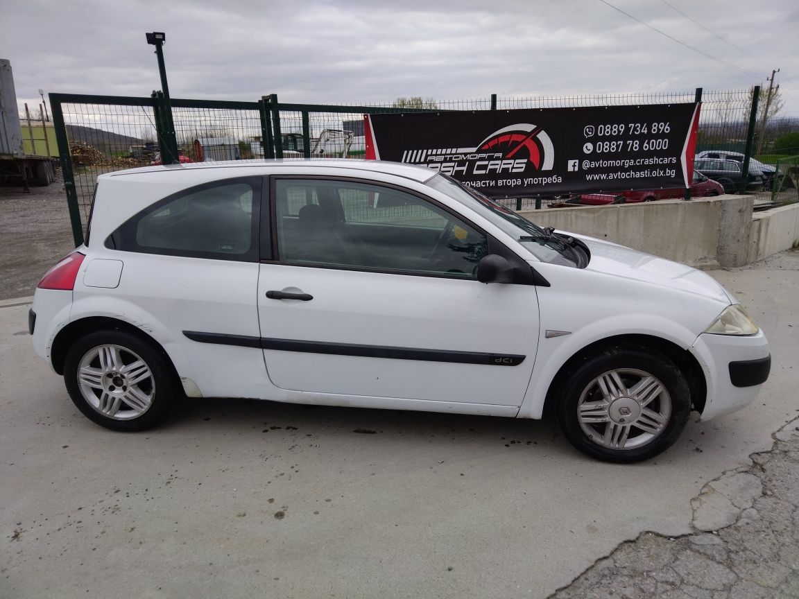 Рено Меган 1.5 дци 82 к.с. / Renault Megane 1.5 dci 82 hp НА ЧАСТИ