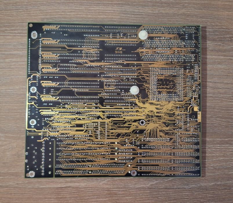 Placa de baza TK 8498F Vintage/Retro 1993 CPU 486 PGA237 Socket 3 SIMM