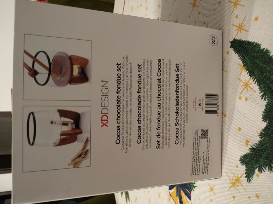 Set fondue pentru ciocolată XD Design 1L