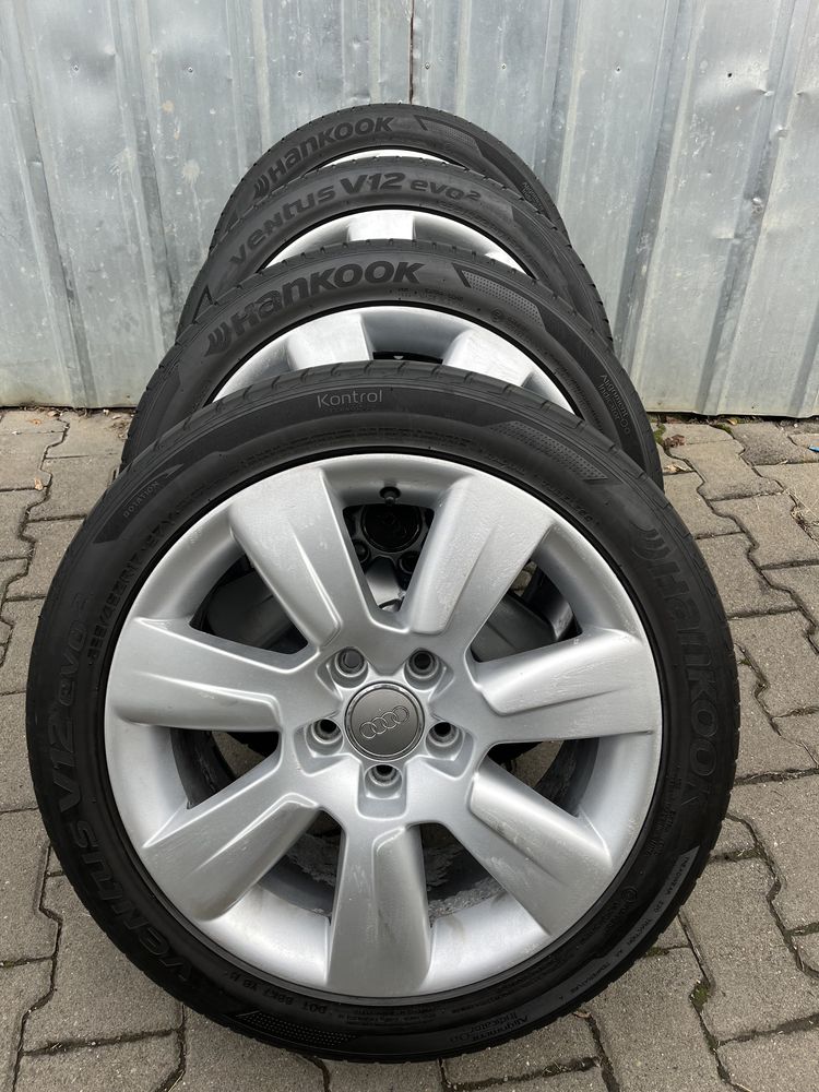 Jante 5x112mm, anvelope 235/45 R17, Audi A3, A4, A6, VW, Seat, Skoda