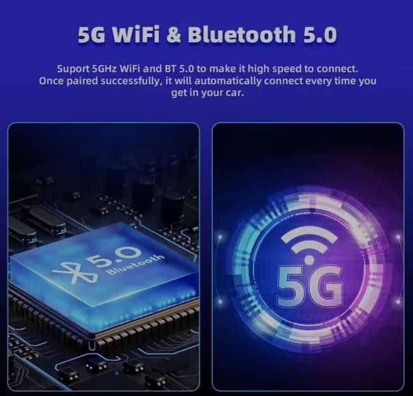 Adaptor auto Wireless - Apple Carplay/Andorid Auto