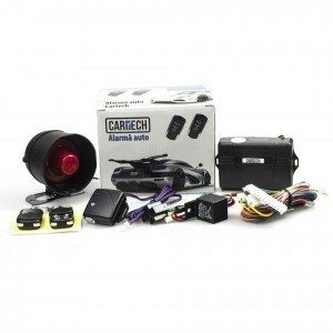Alarma auto Cartech cu doua telecomenzi