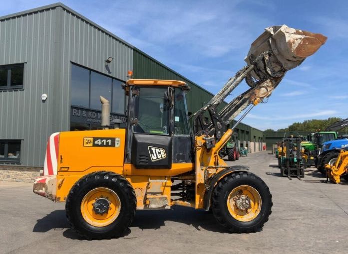 Dezmembrez încărcător frontal JCB 411, 412, 416 – piese utilaj