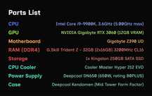 Budget Gaming PC - RTX 3060