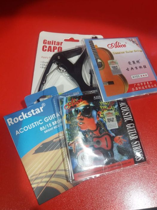 Продам аксессуары для классич, акустической, электр.гитары и домбы