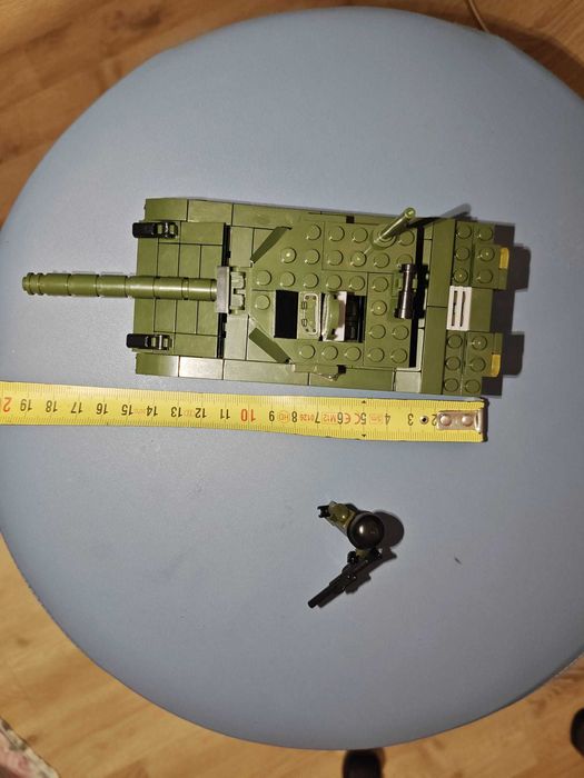 Joc tip Lego model tanc T85 cu 281 piese si 1 figurina