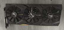 Placa video ASUS GeForce GTX 1080 ROG STRIX GAMING A8G 8GB DDR5X
