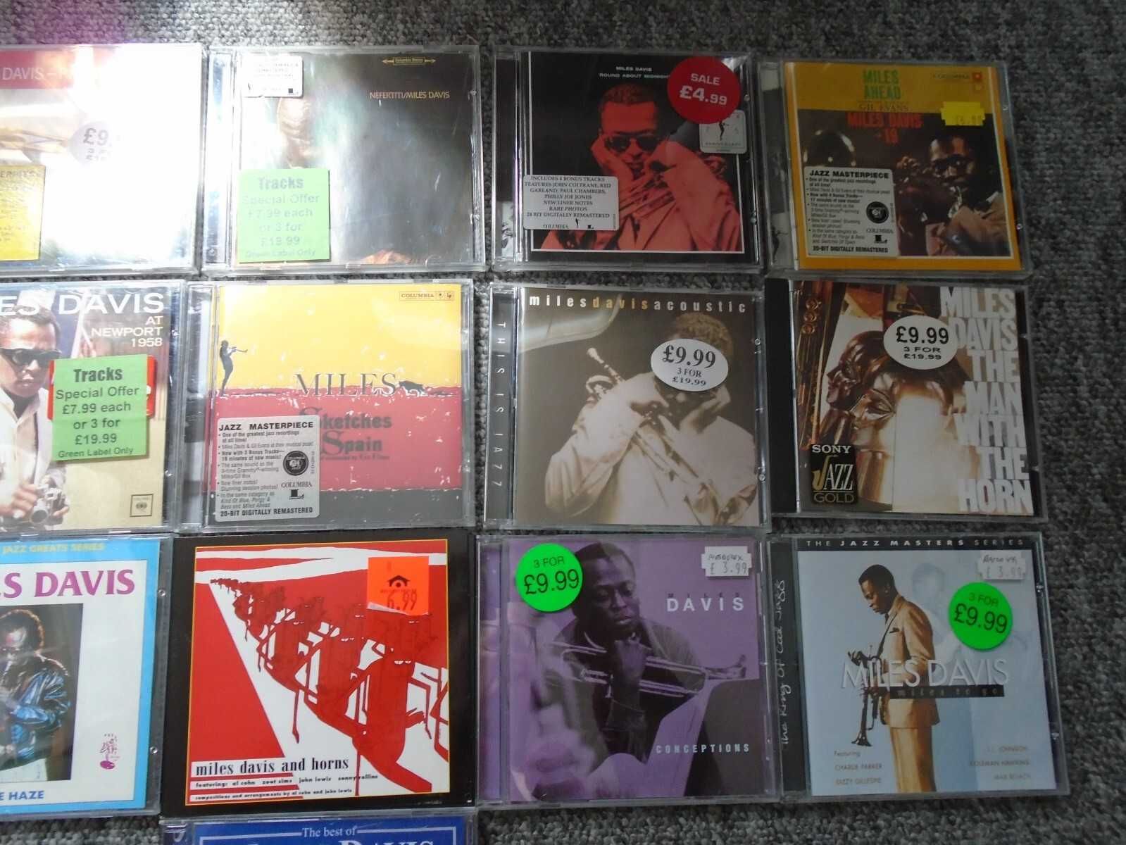 Colectie 16 cd-uri MILES DAVIS jazz