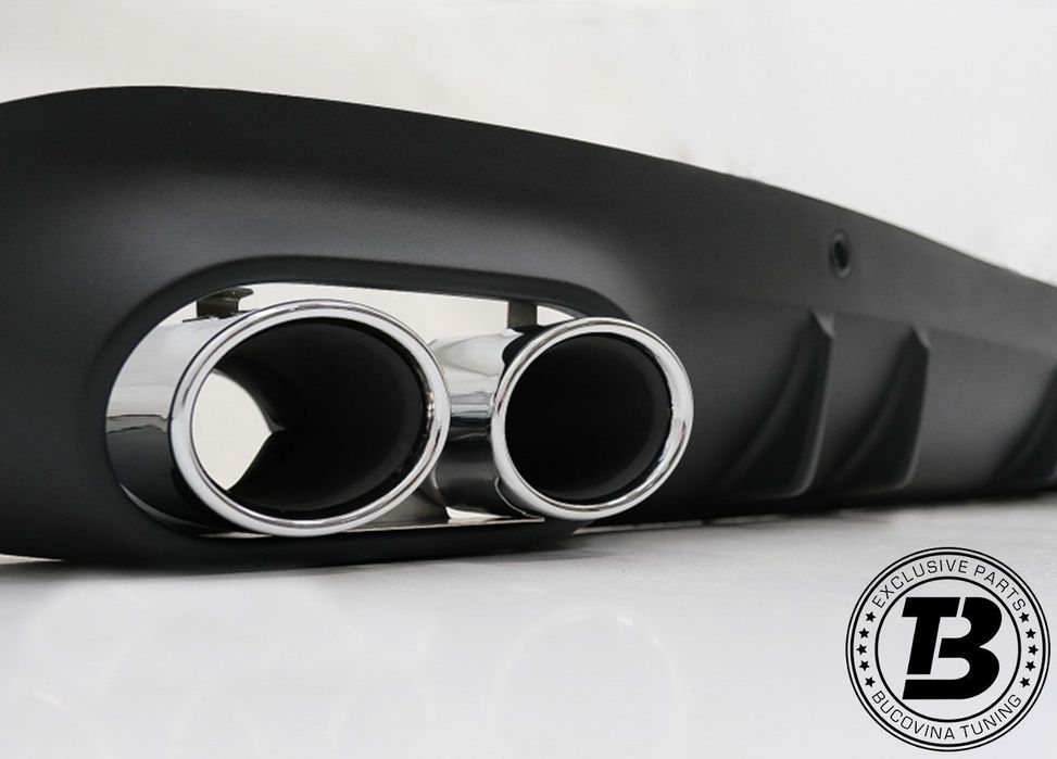 Difuzor Bara Spate cu Ornamente compatibil cu Mercedes CLS C257 CLS53 Design