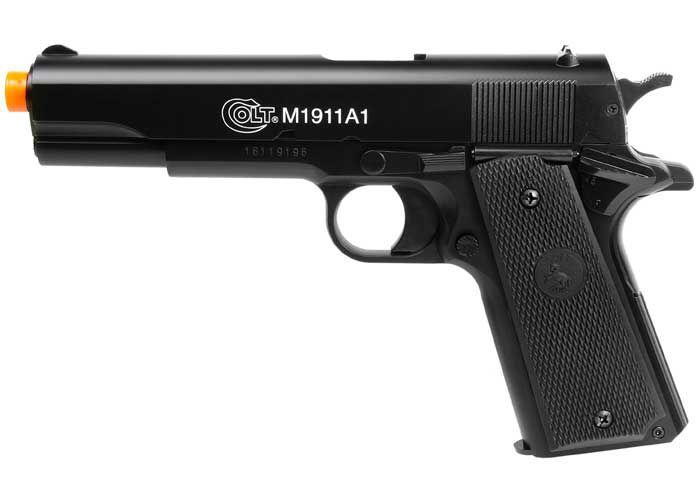 PRET BUN! Pistol Airsoft COLT (cel mai puternic model 5 JOULI!!) CO2