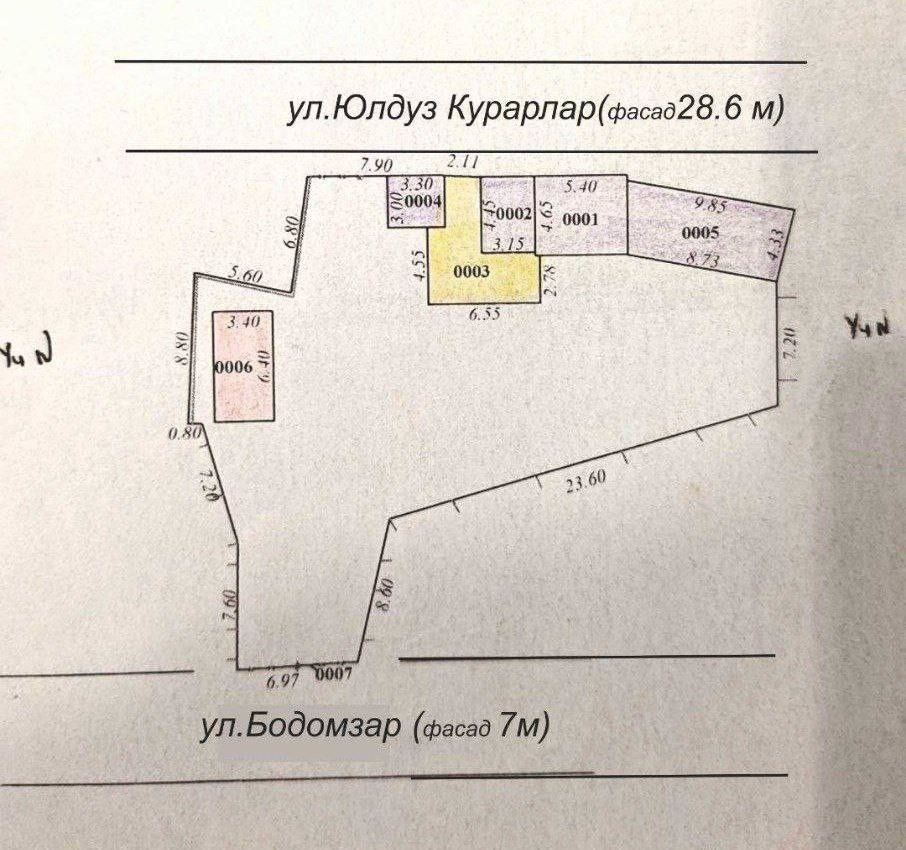 Бадамзар, 5,9 соток, дом под снос