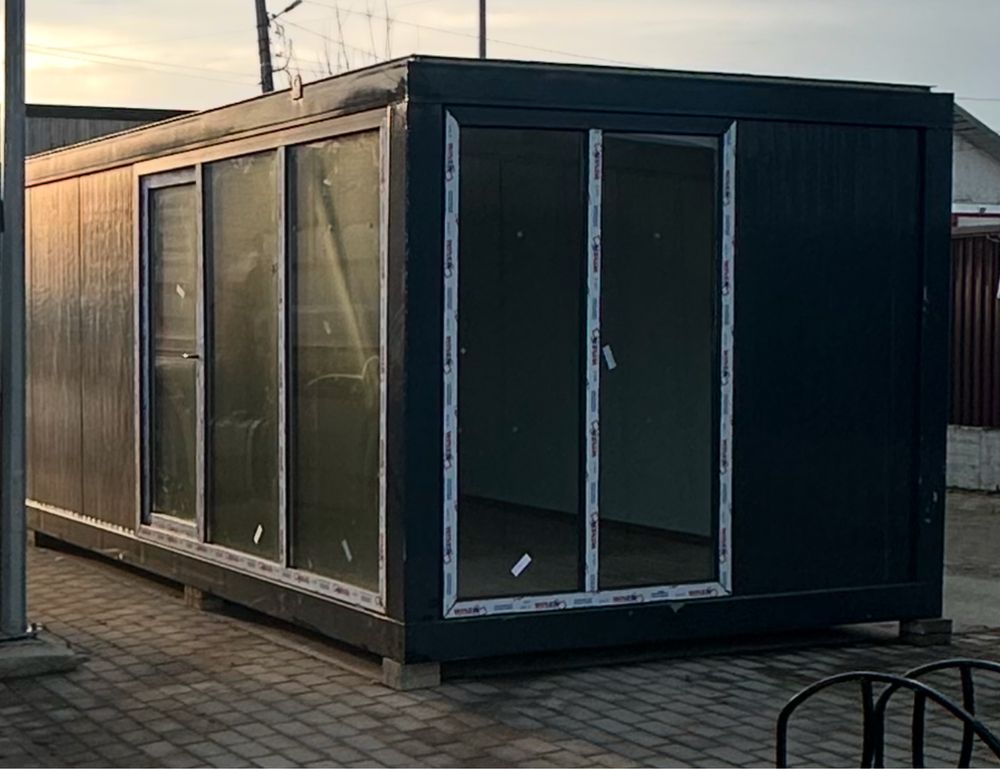 Vand container modular cu baie. Pret cu TVA inclus.