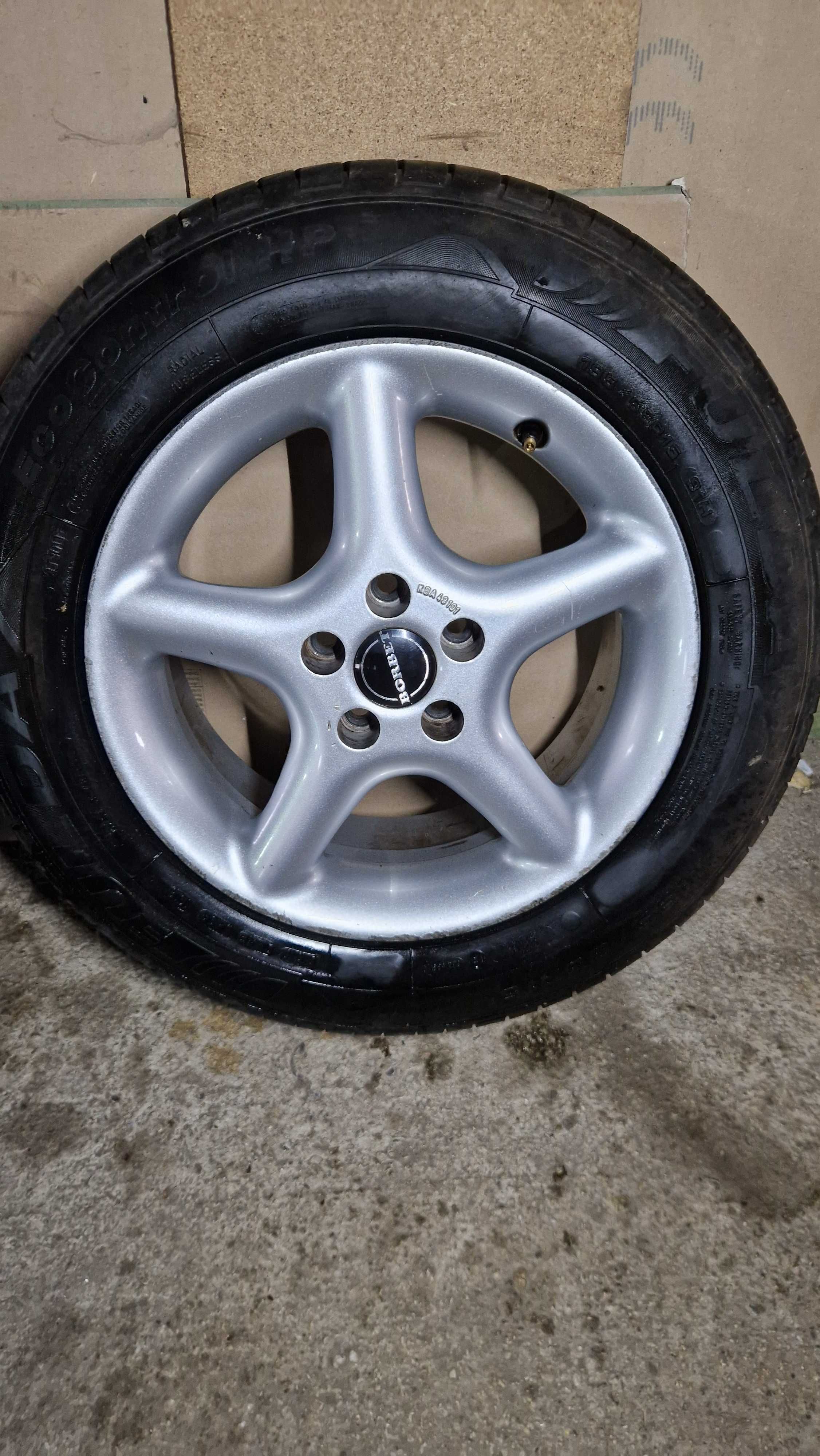 GOLF 4 джанти BORBET със летни гуми 195/65/15 7J×15 ET35 5×100 ЦО56,6
