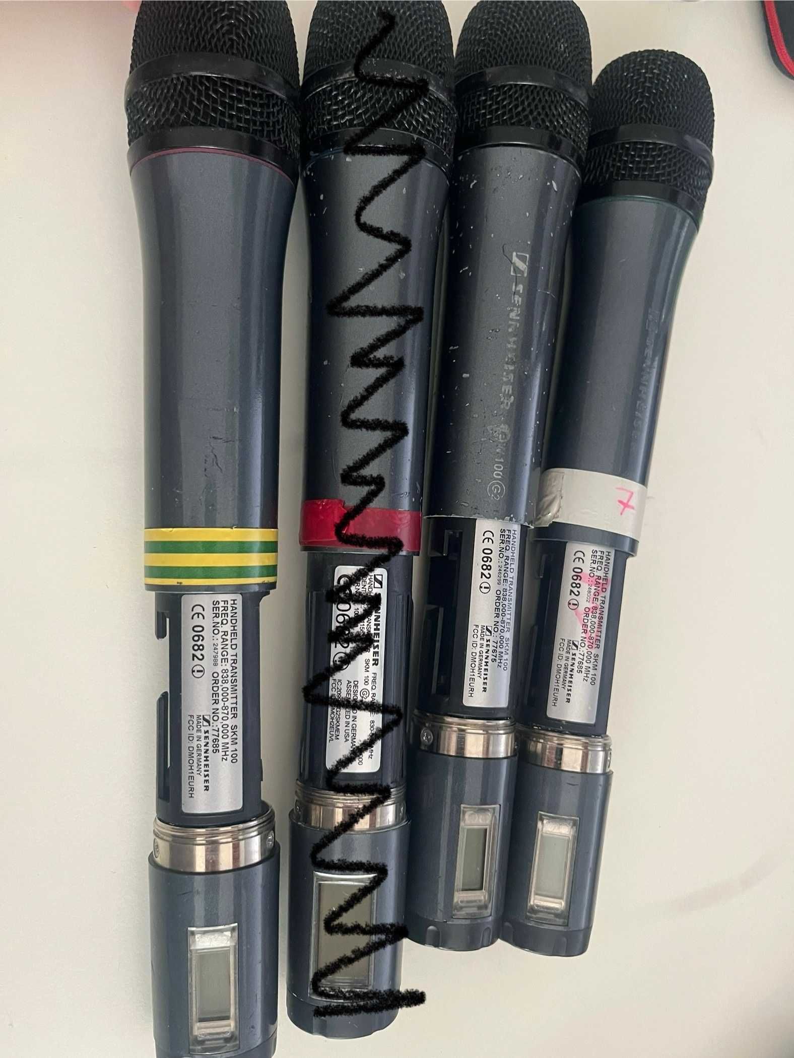 Безжични микрофони Sennheiser комплект EM 100, EW 100 G2
