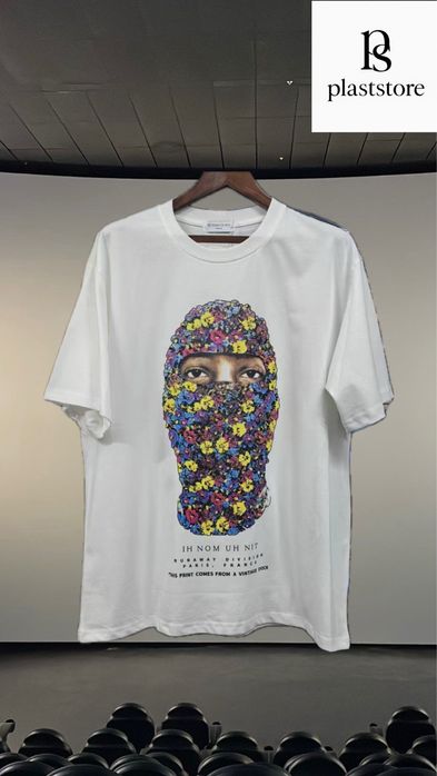 Tricou unisex ih nom uh nit alb