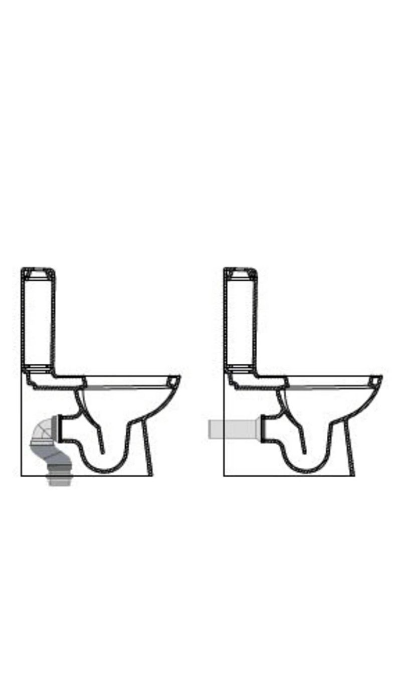 Vas WC alb capac soft close/ inchidere silent sanitare wc toaleta baie