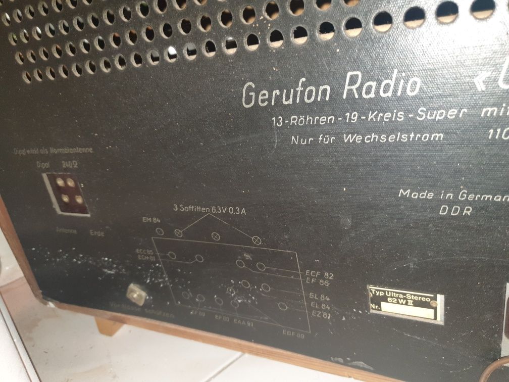 Radio GERUFON functional