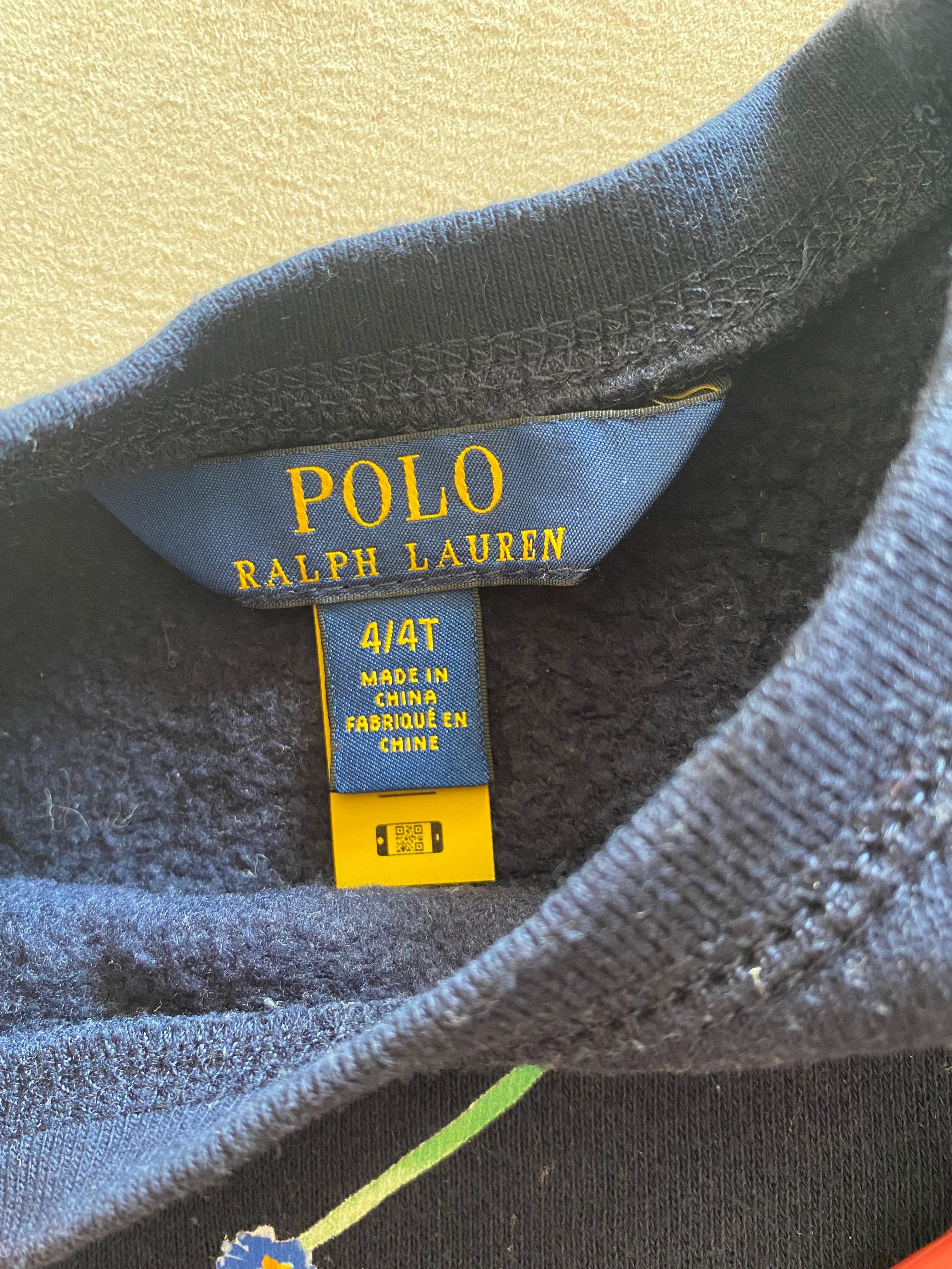 Polo Ralph Lauren детска рокля / блузон за 3 - 4 години.