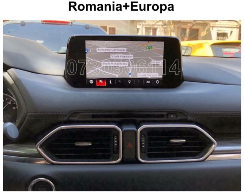 Harti Navigatie MAZDA 2025 2, 3, 6, CX-3,CX-30, MX-30 CX-5 CX-9
