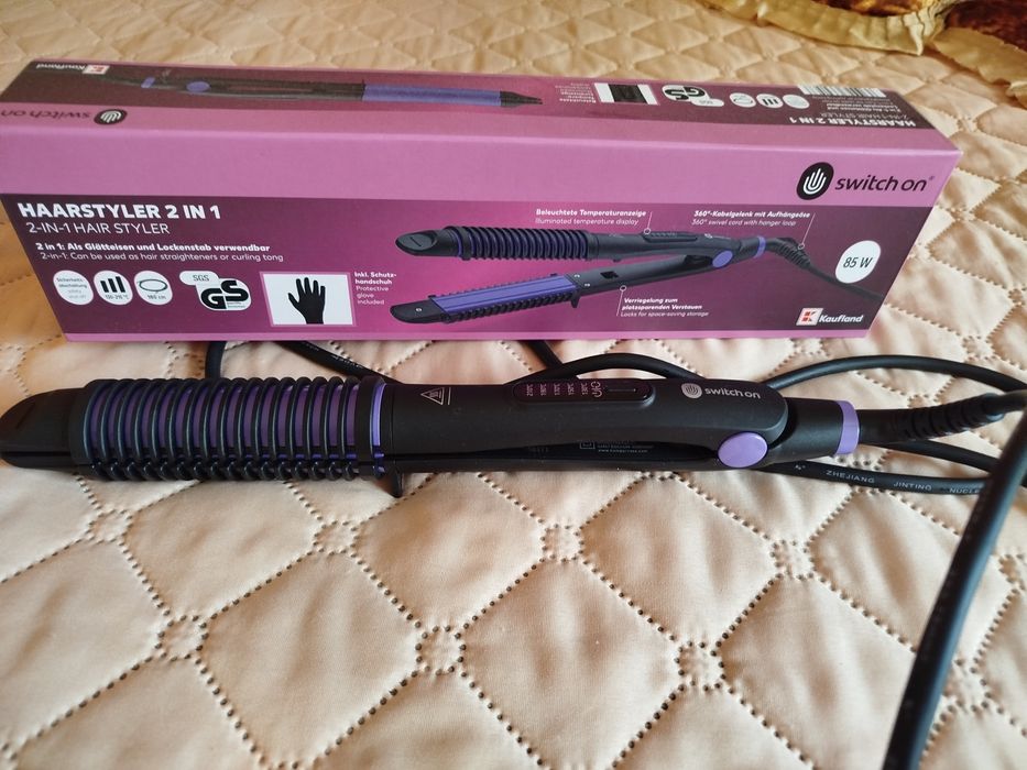 Преса за коса 2 в 1