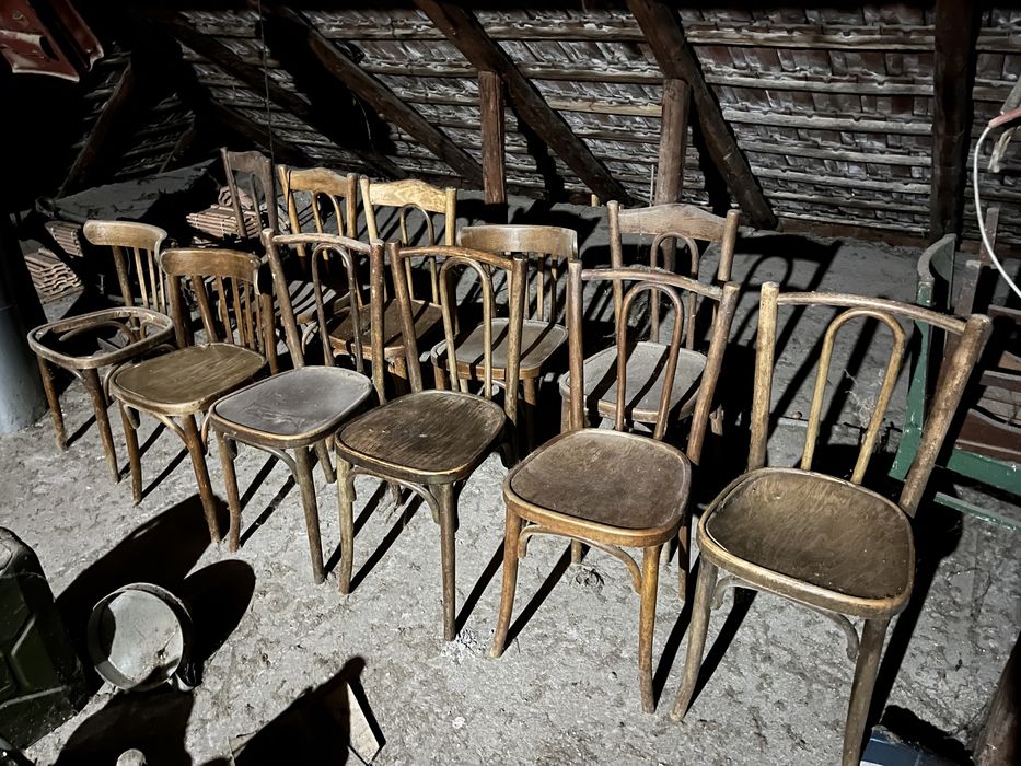 Scaune vechi diferite tipuri