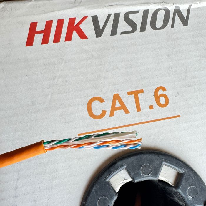 Hikvision CAT-6 UTP Cable ( Network Cable ) 305 Meters