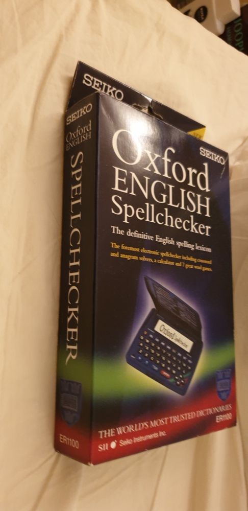 Seiko Oxford Устроиство за спелуването на думи на Англииски език
