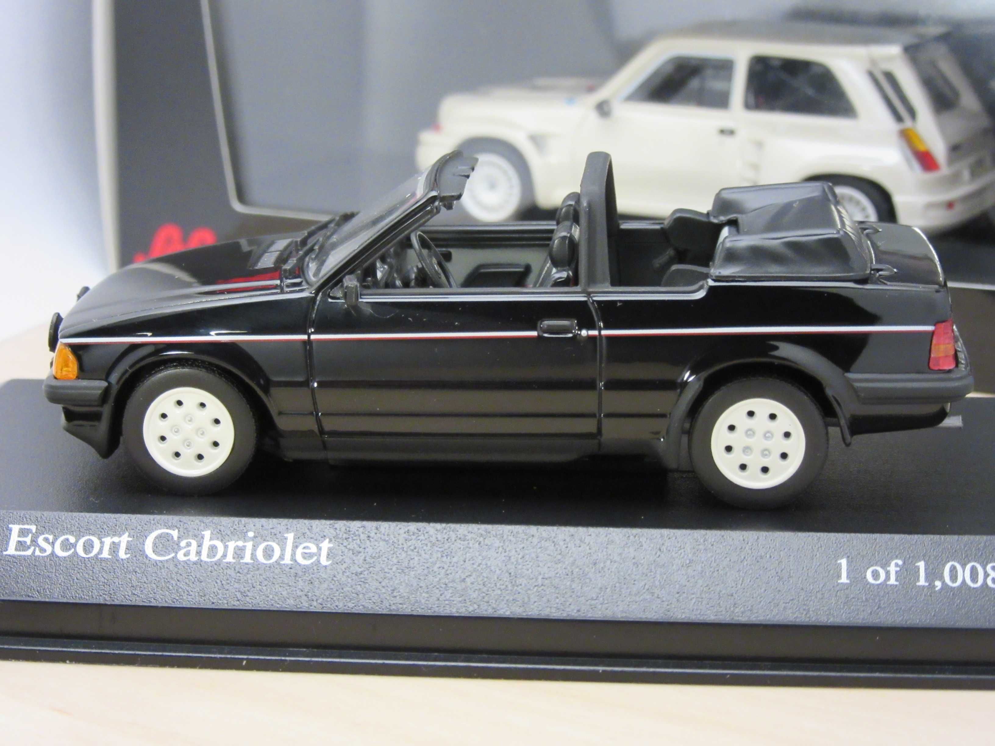 Macheta Ford Escort cabriolet Minichamps 1:43