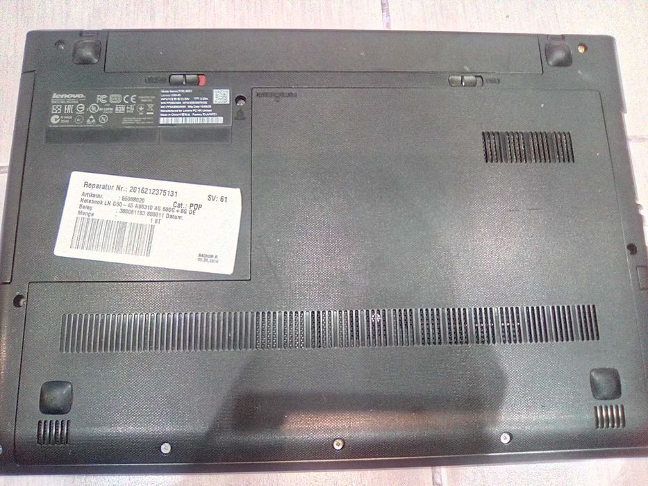 Лаптоп Lenovo G50-45 - 4 процесора