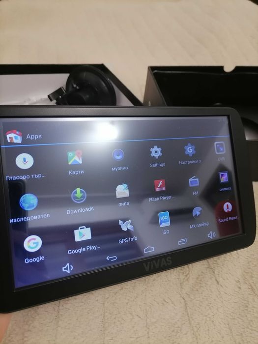 Навигация за кола/камион 9 инча с камера и андроид Vivas Allroad 9090