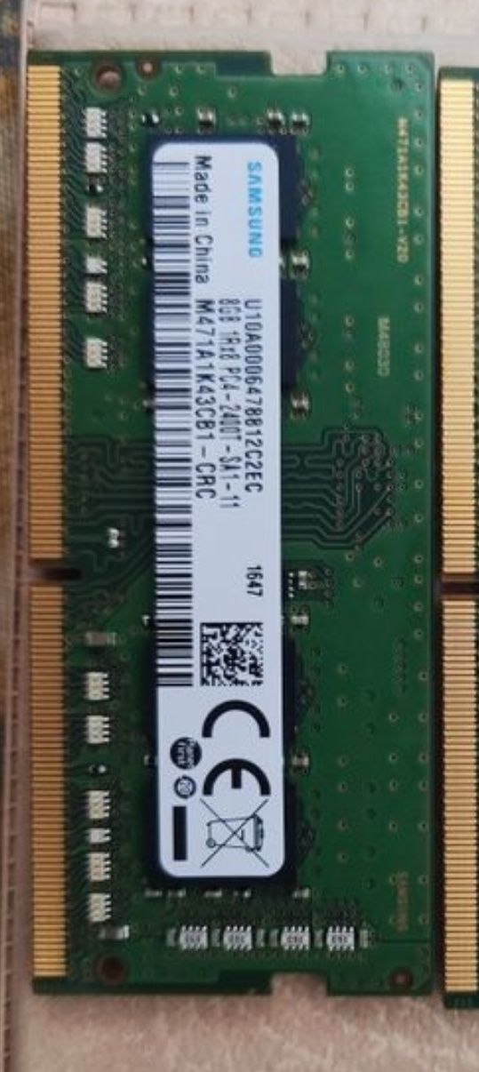 ОЗУ Samsung DDR4 8ГБ SO-DIMM 2400 МГц (ноутбук)