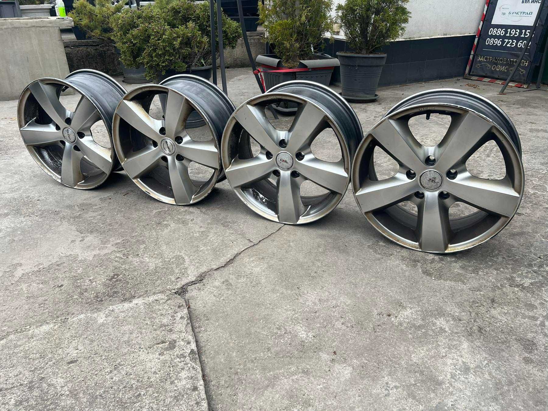 ОРИГИНАЛНИ алуминиеви джанти DEZENT 7.5Jx17 ET40 5x120 от Opel/Опел!!