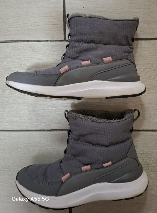 Зимние спортивные ботинки-сапожки 35 размер