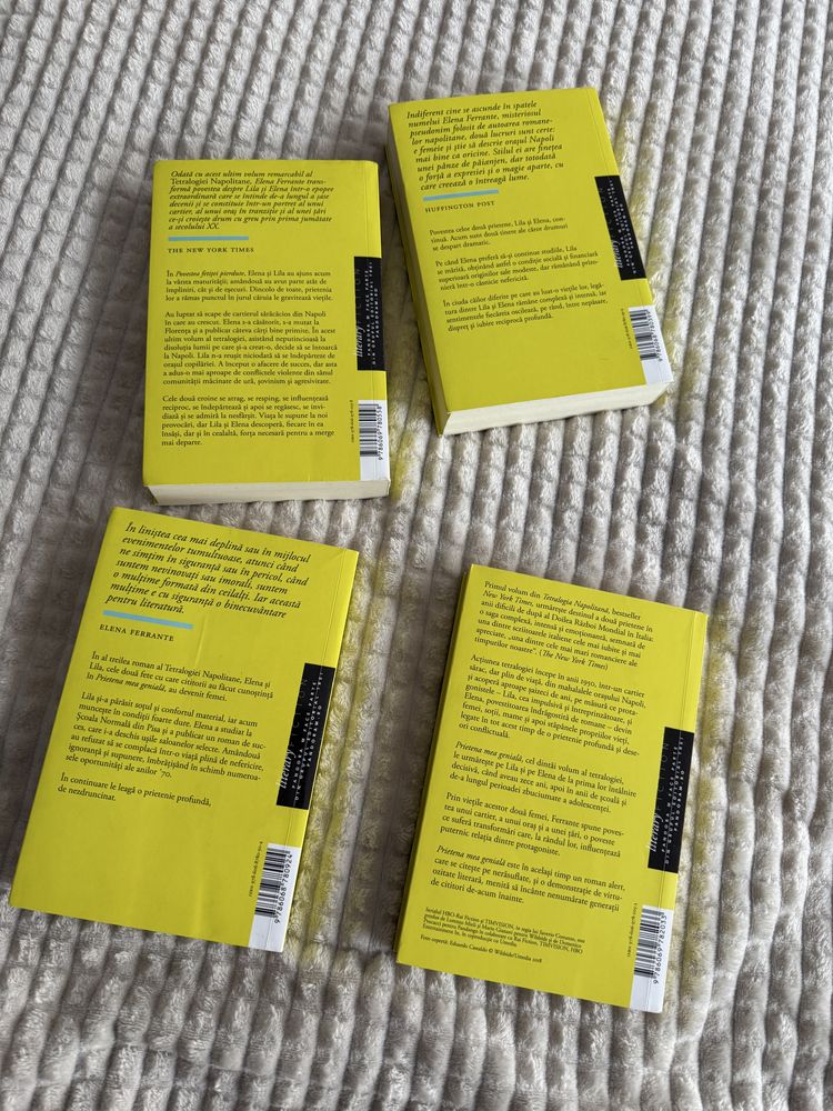 Tetralogia napolitana de Elena Ferrante