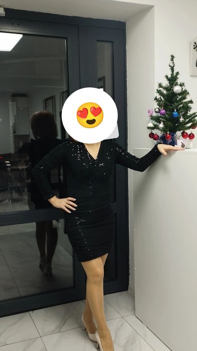 Платье вечерное с паетками