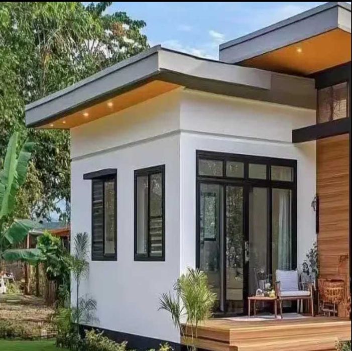 Casă modernă 50mp din panouri SIP — eficiență, design, montaj rapid!