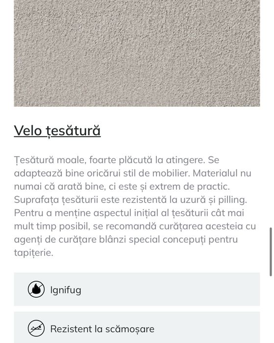 Colțar modern extensibil U + ladă depozitare – NOU