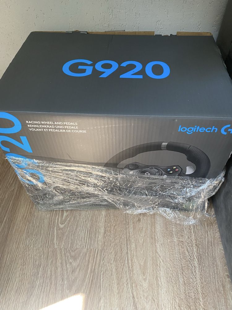 Logitech G920 лост и педали