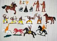 Figurine Indieni cowboy soldati Linde,italy