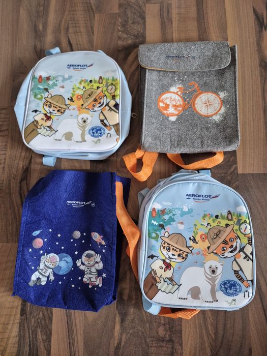 2 рюкзака и 2 сумки. Цена за все