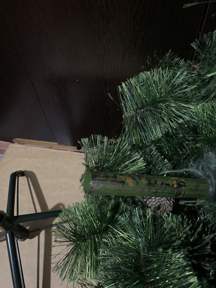 Новогодняя елка пушистая 115 см разборная