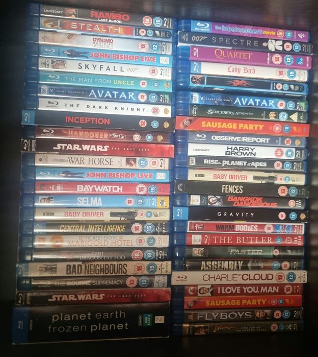 Colecție Blu-ray Filme Originale – Limba Engleză (Fără Subtitrare RO)