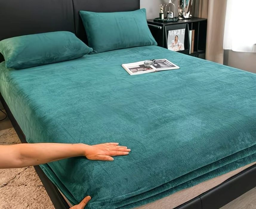 Простыня махровая на резинке 180х200