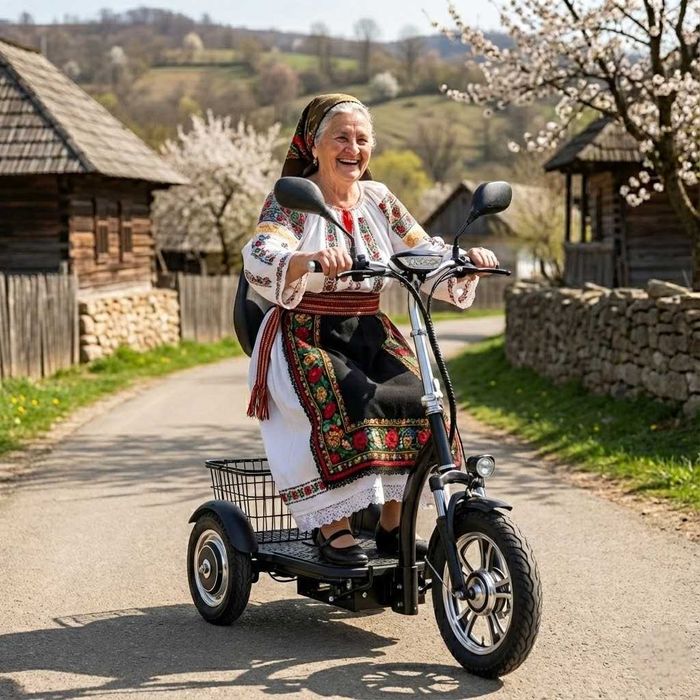 На Изплащане БЕЗ Оскъпяване, Електрическа триколка от Вносител