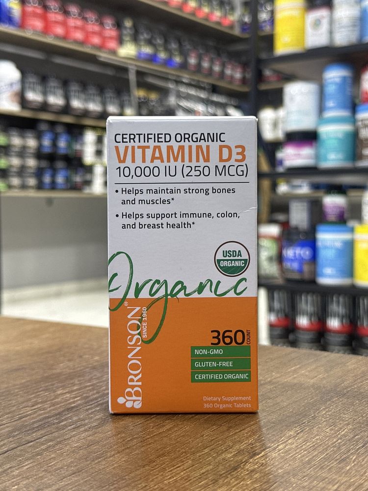 Bronson Vitamin D3 360tablets