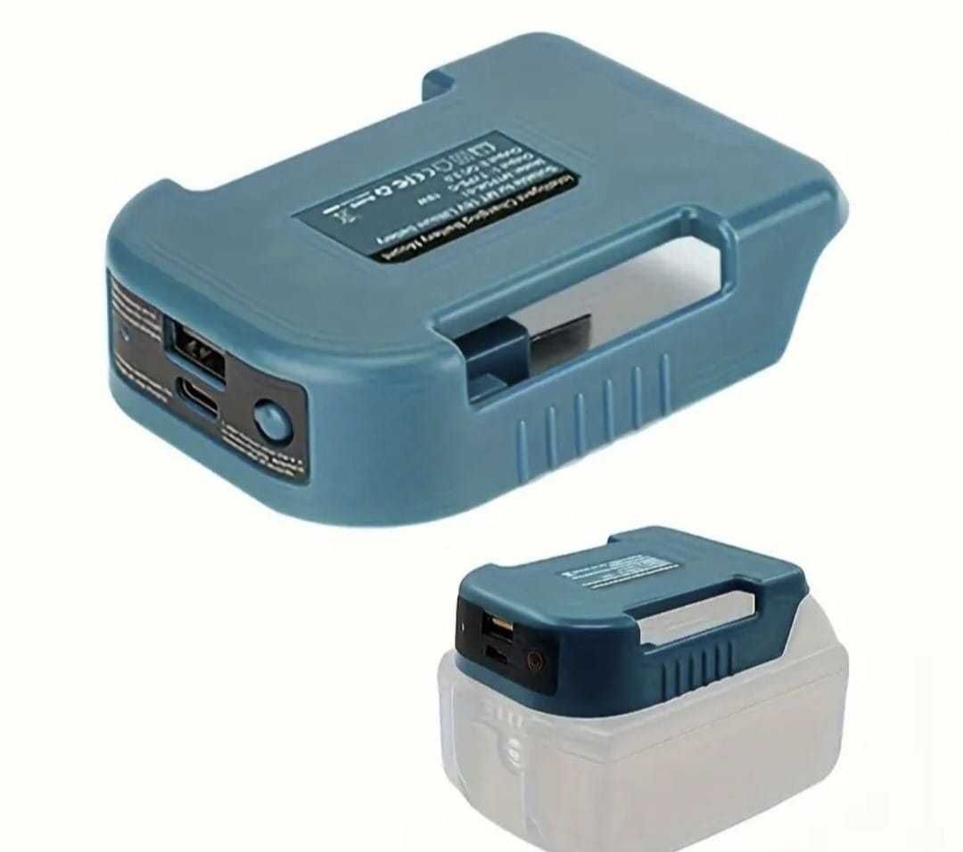 Vand adaptor UBC si Typ C pentru baterie Makita