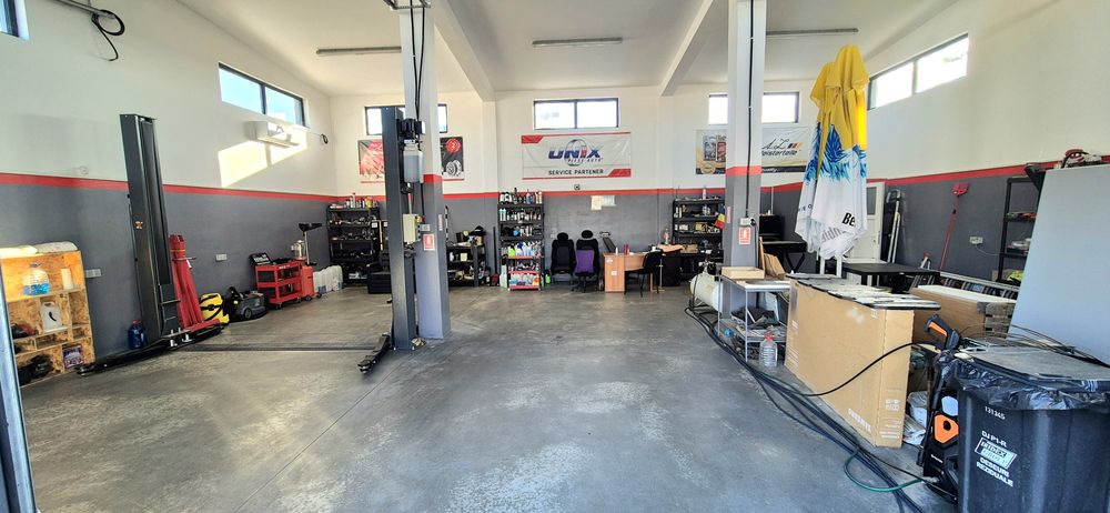 Hala service gararaj Metro Craiova